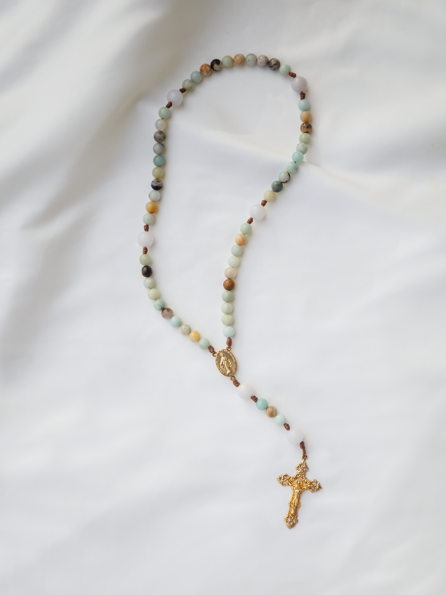 Gemstone Bead Rosary