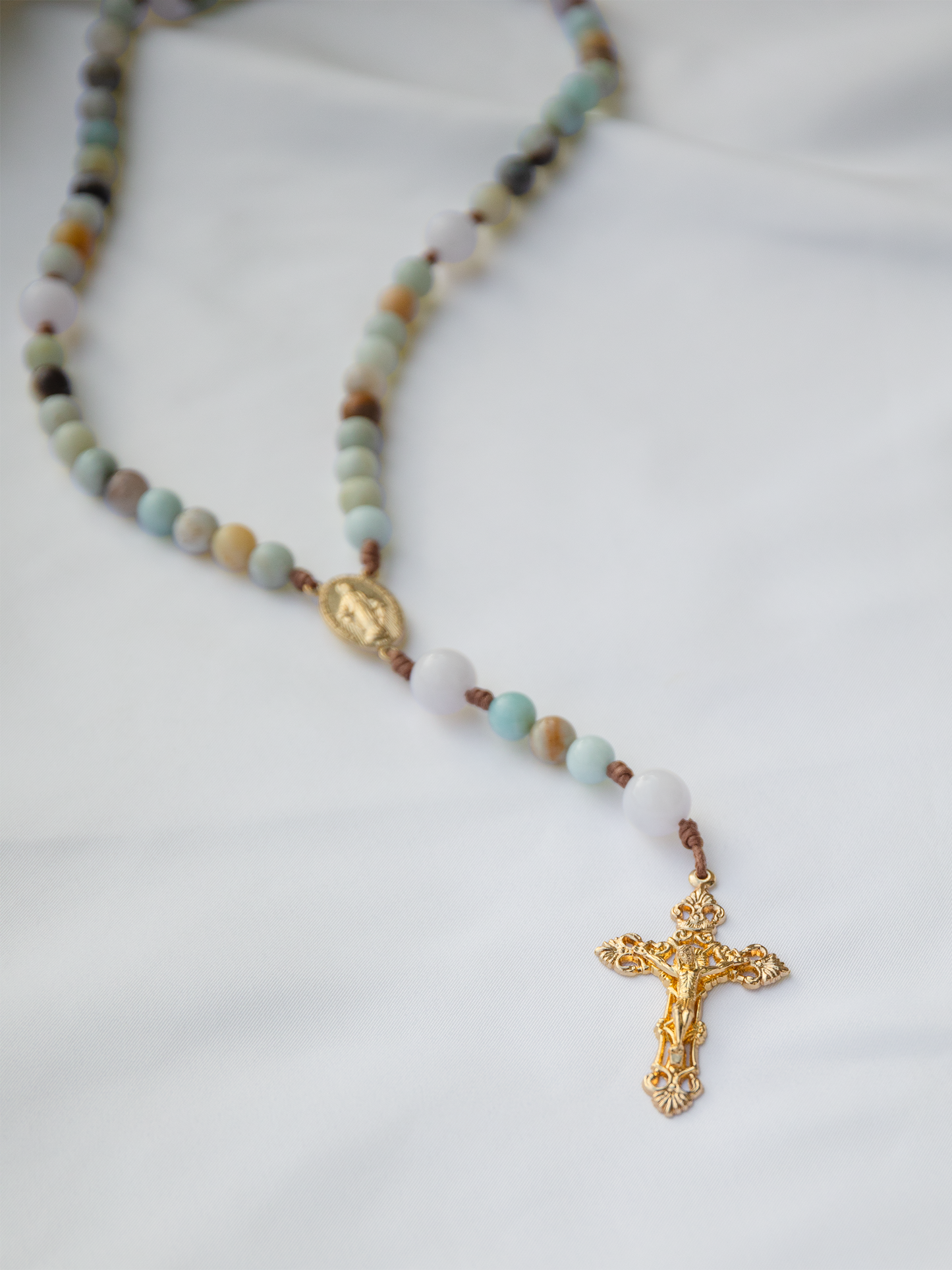 Gemstone Bead Rosary