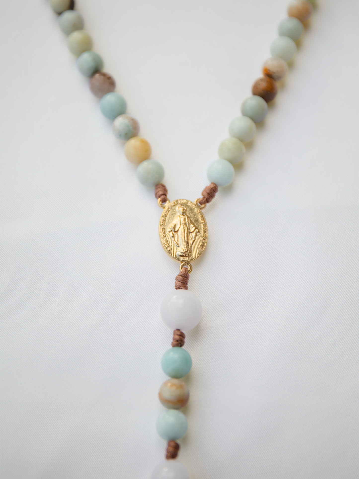 Gemstone Bead Rosary