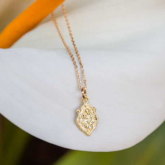 Gold Filled Saint Joseph Necklace