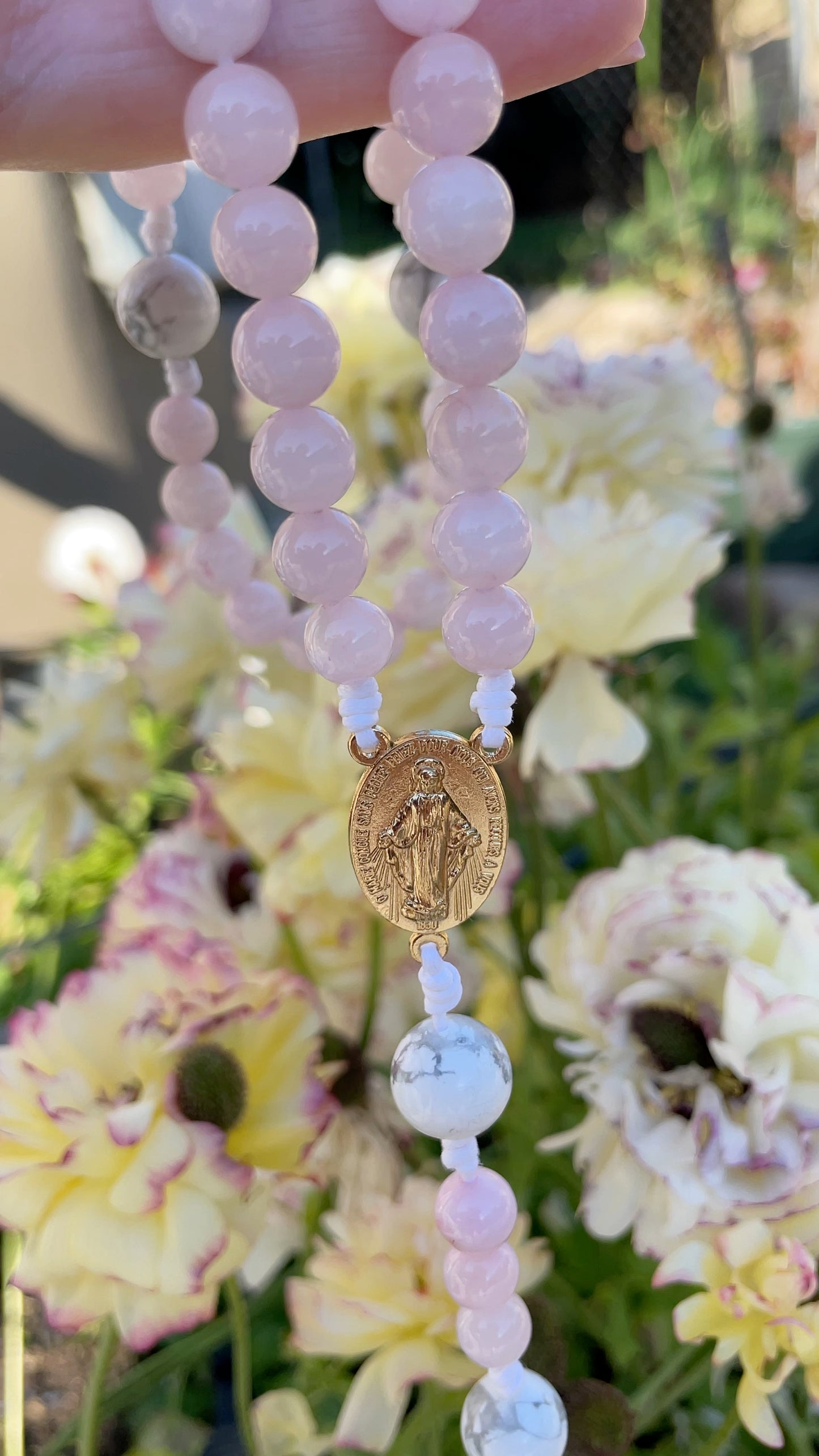 Rose Quartz Rosary