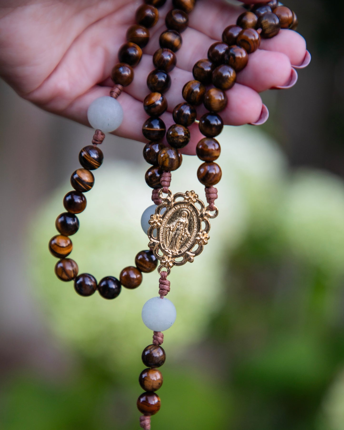 Tigereye Rosary