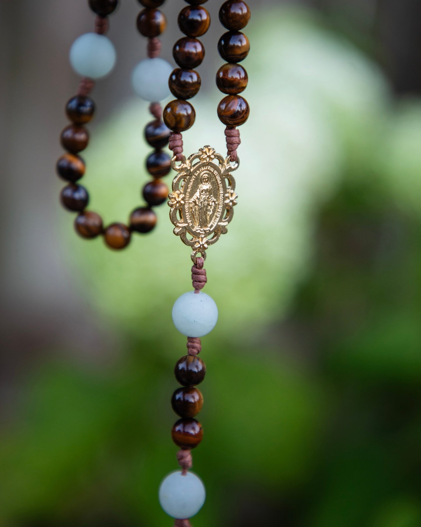 Tigereye Rosary