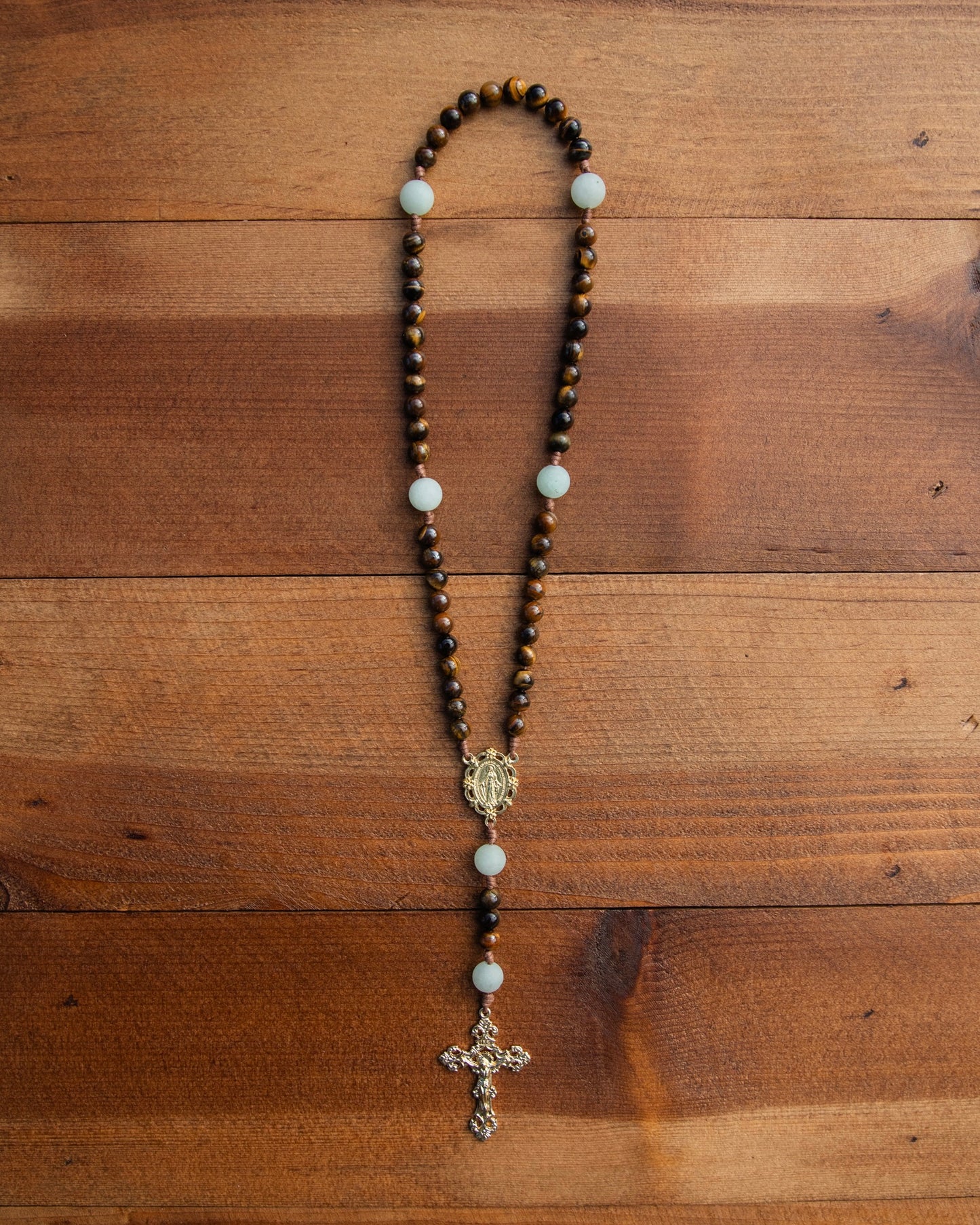 Tigereye Rosary