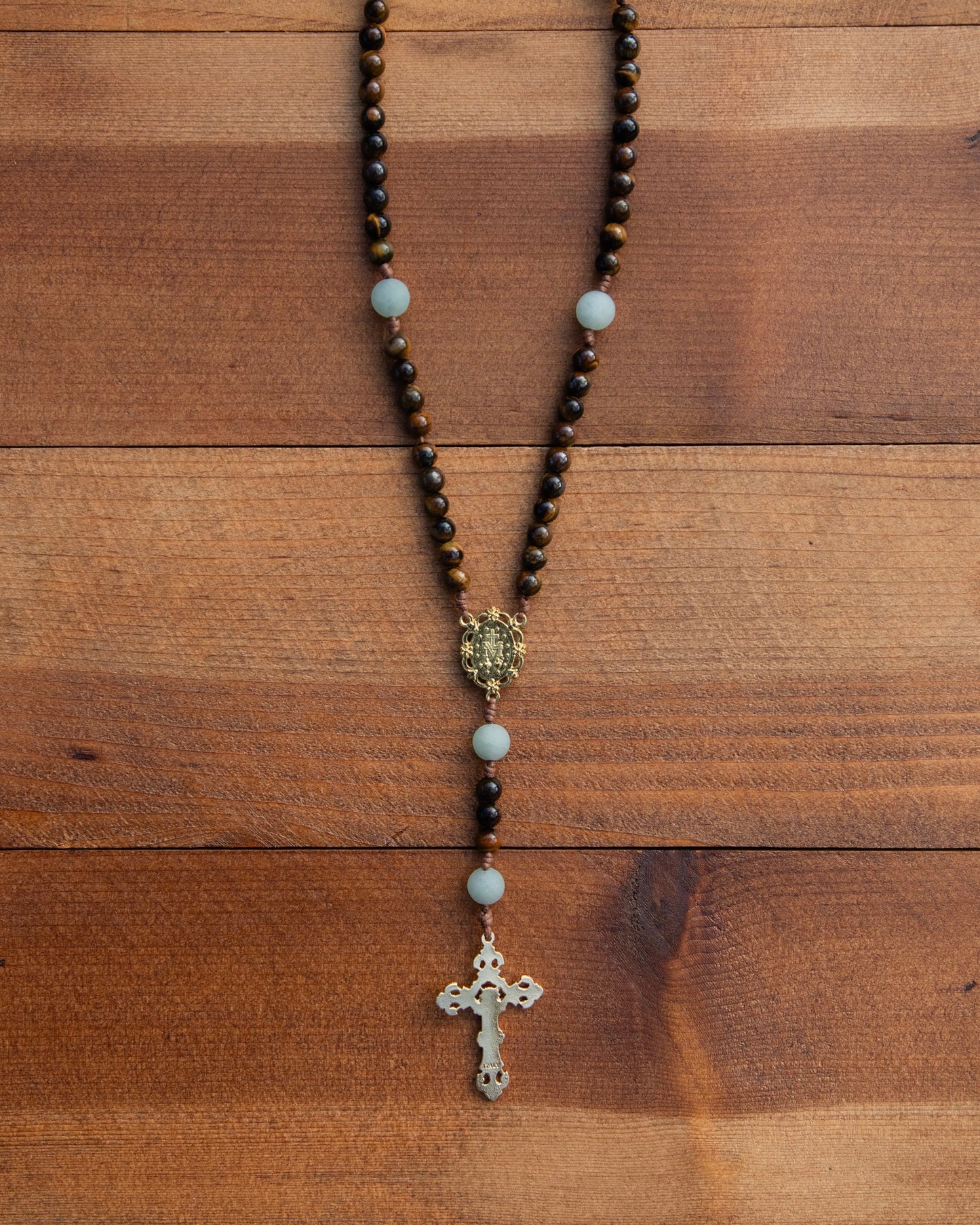Tigereye Rosary